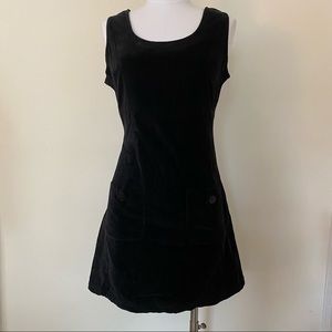 Black cotton dress